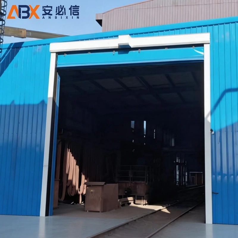 铁门关软帘堆积门